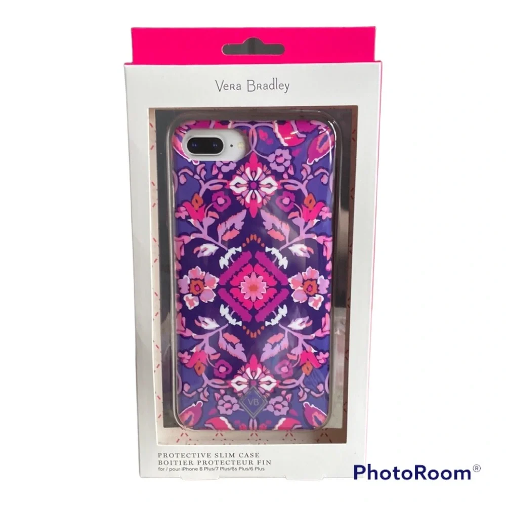 Vera Bradley Factory Style Protective Slim Case iPhone Plus Magenta Medallion